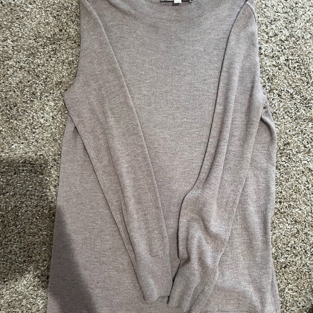 Long sleeve tan sweater - size M - Picture 1 of 3